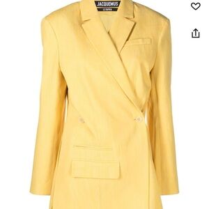 Jacquemus Women's Yellow Blazer